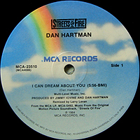 ArtistName:[DAN HARTMAN] I CAN DREAM ABOUT YOU