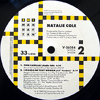 NATALIE COLE | PINK CADILLAC / I WANNA BE THAT WOMAN