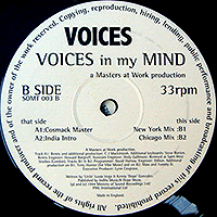 VOICES | VOICES IN MY MIND (COSMACK MASTER)