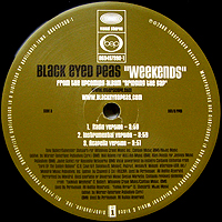 ArtistName:[BLACK EYED PEAS] WEEKENDS