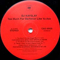 DJ Kay Slay - Too Much For Me DJ Kay Slay - Too Much For Me