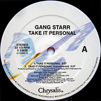 ƥ̾:[GANG STARR] TAKE IT PERSONAL