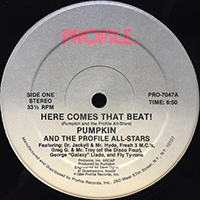 PUMPKIN AND THE PROFILE ALL STARS | HERE COMES THAT BEAT