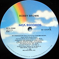 ArtistName:[BOBBY BROWN] MY PREROGATIVE