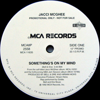 JACCI MCGHEE | SOMETHING'S ON MY MIND