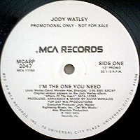 JODY WATLEY | I'M THE ONE YOU NEED