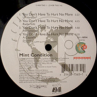 MINT CONDITION | YOU DON'T HAVE TO HURT NO MORE (LP VERSION)