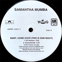 SAMANTHA MUMBA | BABY, COME OVER