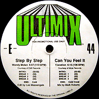 ƥ̾:[VA...ULTIMIX 44 inc. WENDY MOTEN / JANET JACKSON etc] STEP BY STEP / WHEN I THINK OF YOU